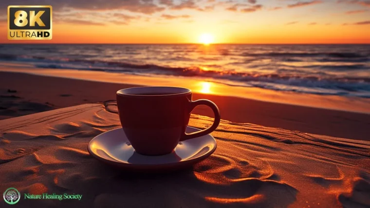 8K HDR UPLIFTING MORNING MUSIC For WAKING UP 528Hz - Norwegian Nature